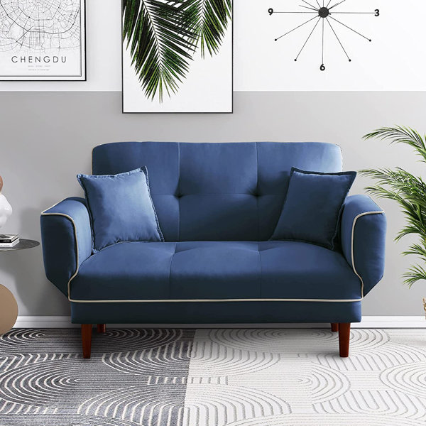 Ebern Designs 56.5" Rolled Arm Sofa Bed Wayfair